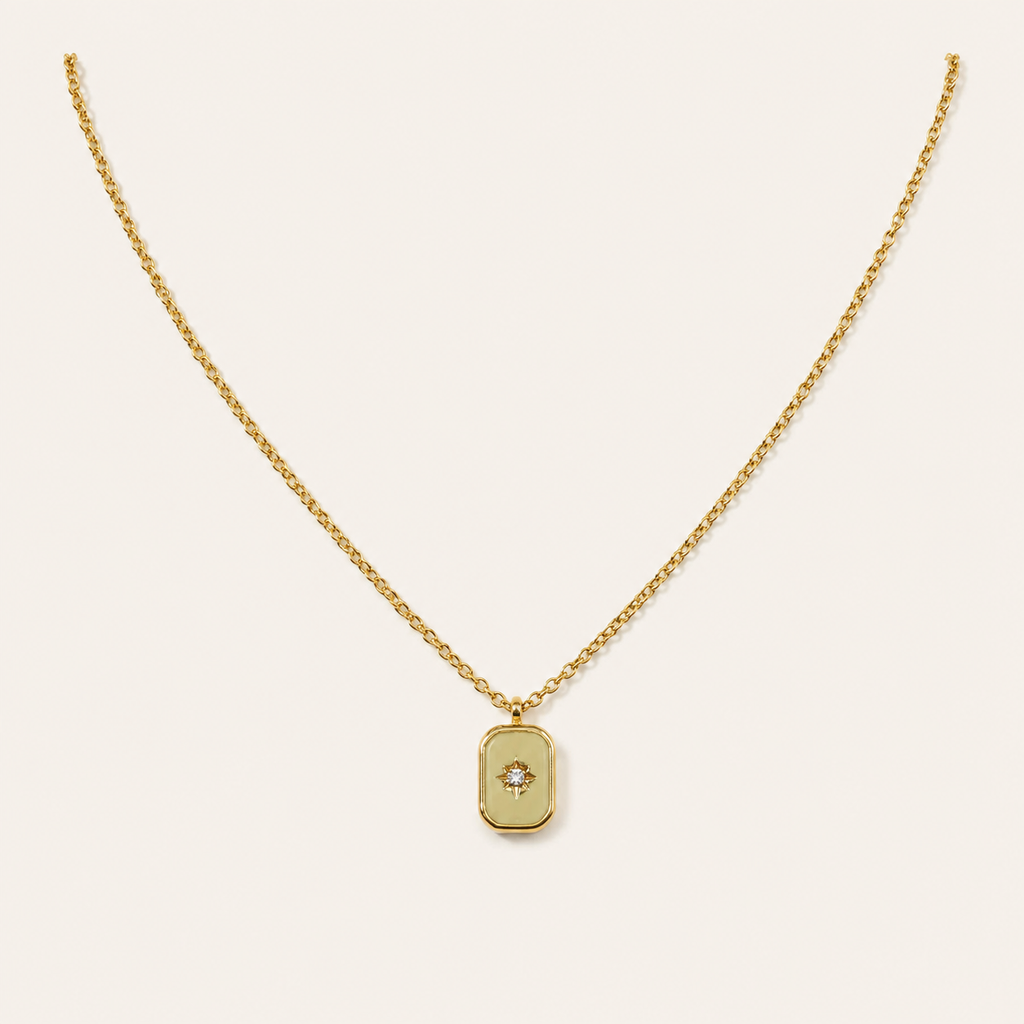 S Gold Necklace