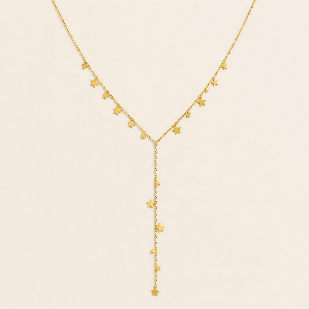 Gold Star Necklace