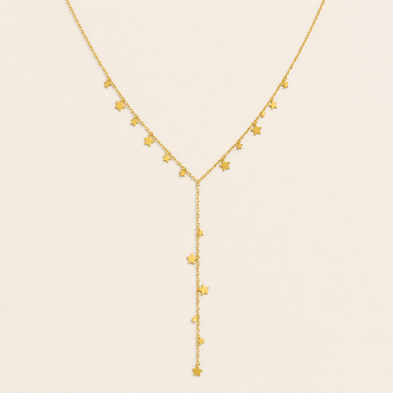 Gold Star Necklace