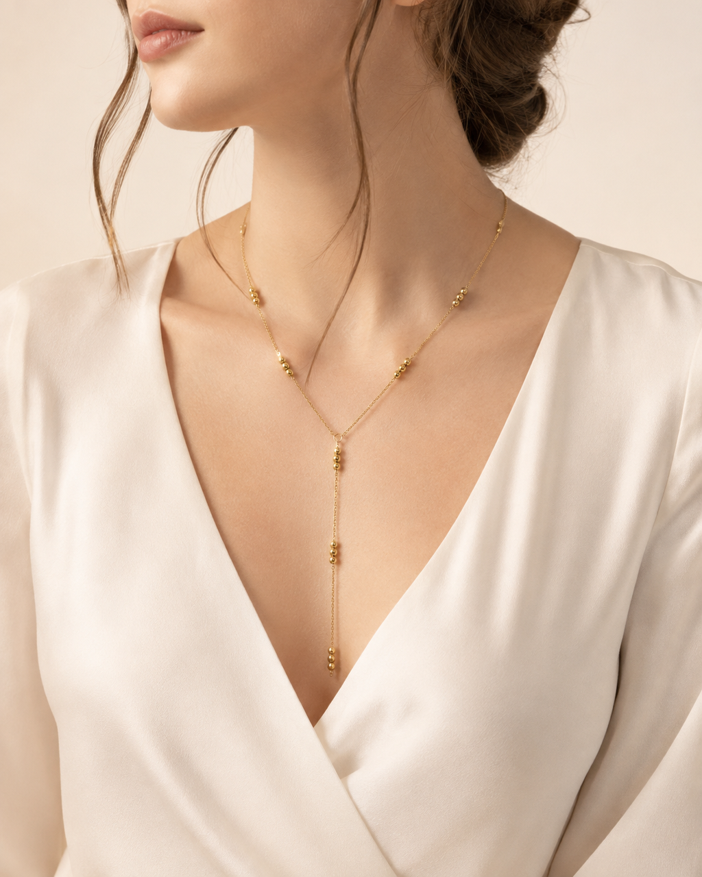 Gold Drop Necklace