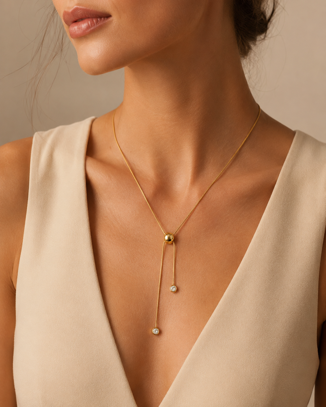 Gold Necklace 1