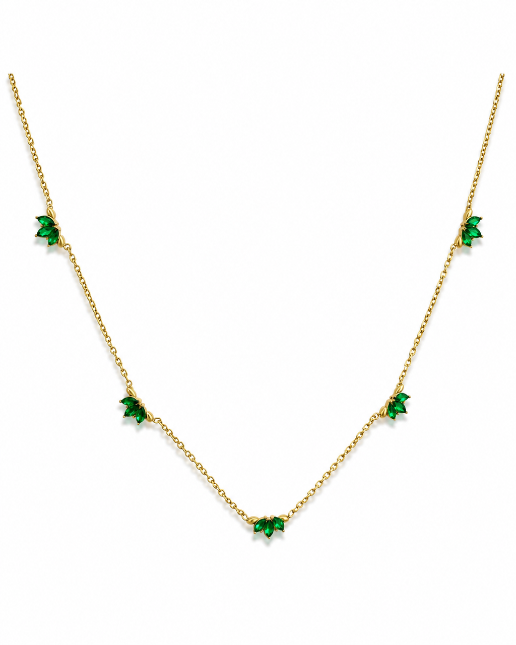 Green Stones Necklace