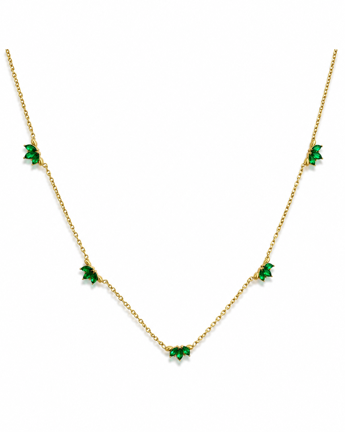 Green Stones Necklace