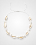 Summer White Seashell Necklace